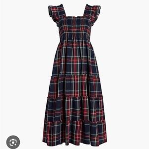 Hillhouse tartan nap dress xs